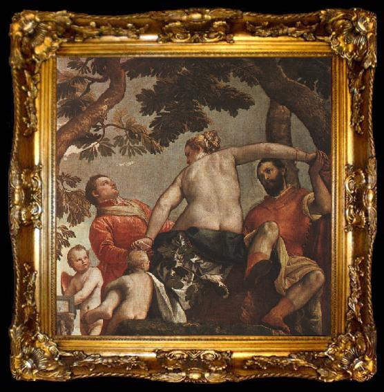 framed   Paolo  Veronese The Allegory of Love, ta009-2